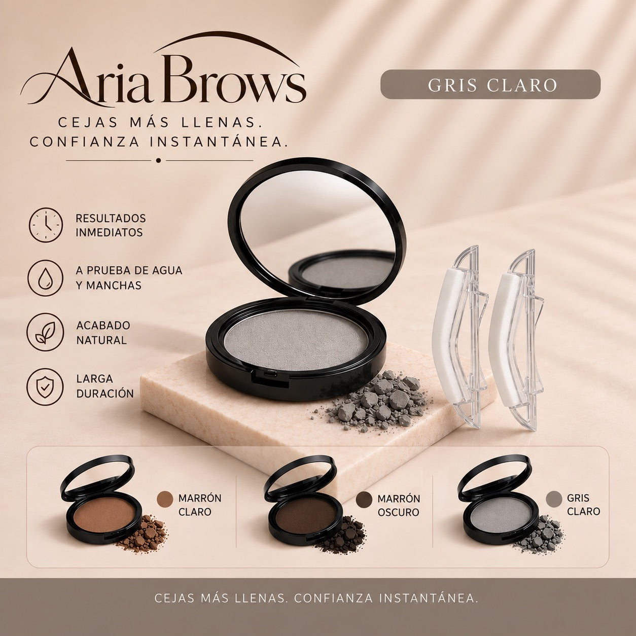 AriaBrows™ Kit de Cejas Instantáneas