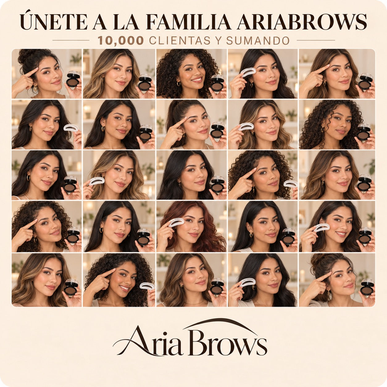 AriaBrows™ Kit de Cejas Instantáneas