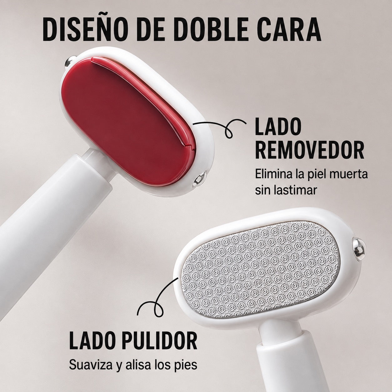 Removedor de Callosidades en Una Pasada